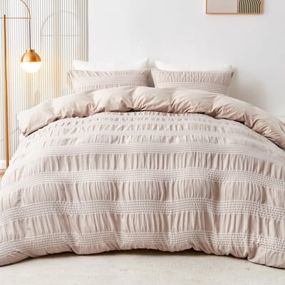 Dailygoods- Dekbedovertrek 220 x 240 - Dekbedovertrek 80 x 80 - Beddengoed - Katoen - Eenpersoons/tweepersoons - Comfortabel en ademend - Beddegoed