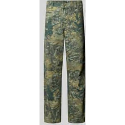 Stoffen broek met Franse steekzakken