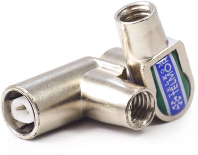 Telkom-Telmor WKG Serie - Vrouwelijke Coaxiale Connector - IEC - Gegoten Metalen Lichaam - Voor Kabeltelevisie