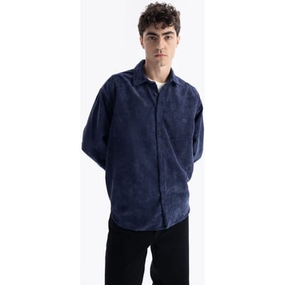 Oversized Velours Shirt