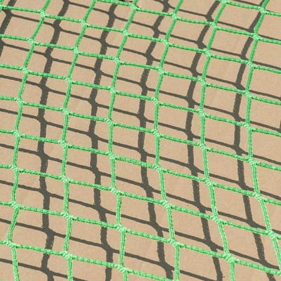 ProPlus Aanhangernet - 2.5 x 3.5 m - Aanhangwagennet - Trailernet - Ladingnet - Ø5 mm Elastisch Koord - Maaswijdte 45 x 45 mm - UV-gestabiliseerd - Inclusief Opbergtas