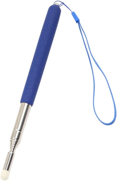 Uitschuifbare Pointer - Telescopische Staf - Presentatie Hulpmiddel - Verstelbare Lengte - 120 cm - Wit