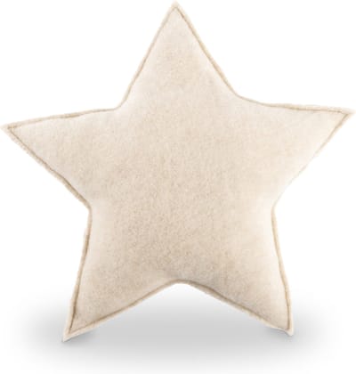 Alwero kussen ster beige