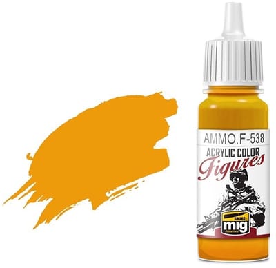 AMMO by Mig Jimenez Hobbyverf Acrylverf - MIG F538 Figure Paints - Bright Orange - Acryl - 17ml Verf flesje - 17 ml