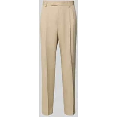 Wide leg bandplooibroek van Lyocell Model 'C-PAT-BB-DPL-262'
