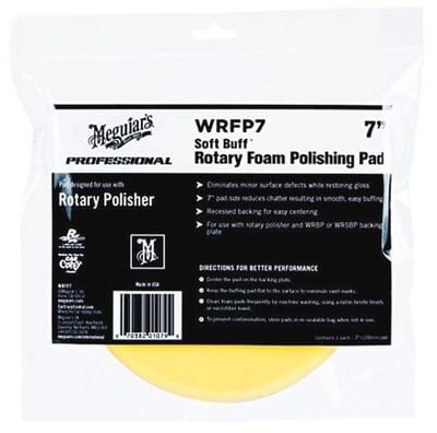 Professionele 7" Polijstpad voor Rotatiepolermachines