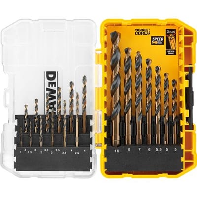 DeWALT DT70728 EXTREME™ Black&Gold Metaalborenset 19-delig in TOUGH CASE