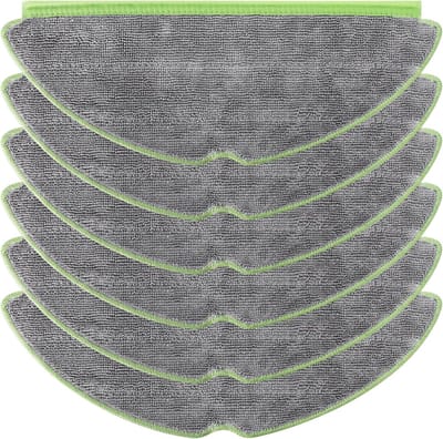 6 stuks Dweilpad vervanging voor iRobot Roomba 205 DustCompactor Combo robotstofzuiger - langdurig gebruik - wasbaar - reserveonderdelen - 30.5*12 cm
