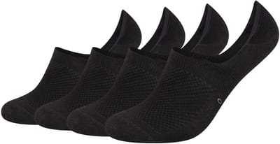 camano, Unisex, Ca-Soft Bamboo Mesh Footies, Camano, bamboevezel, verkoelend, antislip, steun voor de voetboog, verstevigd, met de hand geketeld, set van 4, modieus, comfortabel, ideaal voor dagelijks gebruik.