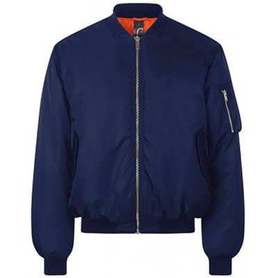 SOLS Unisex Remington Authentiek Bommenwerperjasje (Franse marine)