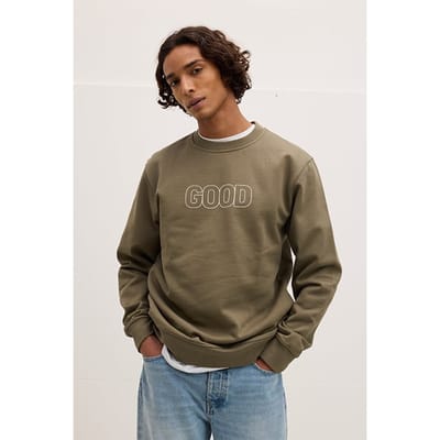 The Goodpeople Lub Dark Green Größe: S | Pullover Outlet | Herren | Grün