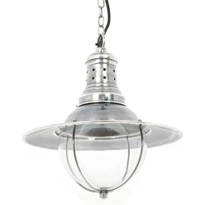 KS Verlichting Hanglamp Wellington Antiek Zilver