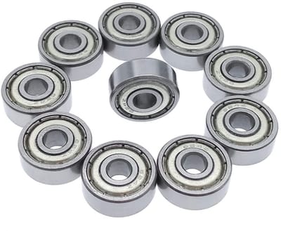 Dubbele Metalen Afschermingen Diepgroef Kogellagers 4x13x5mm