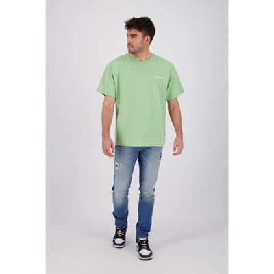 RAIZZED Hammond T-shirt Retro Green Size: XS | Printed T-Shirts Outlet | Heren | Groen
