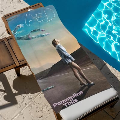 P-Pommelien Singer T-thijs Handdoek Strand Sneldrogend Zacht Zwembad Handdoeken Cadeau voor Reizen Sportschool Douche Kamperen sport W80*H130(CM)