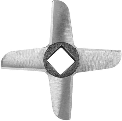 Dailygoods- Vleesmolen Mes Professioneel - Stalen Keukenapparaat - Vleesmolens Snijder - Maat #5 - Diameter 45 mm - Dikte 9 mm - Snijmes