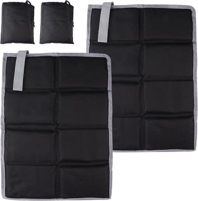 Opvouwbaar Zitkussen voor Buiten - Waterdicht Thermo-Zitkussen met Draagtassen voor Kamperen, Wandelen en Picknicken, Ideaal voor Comfort en Gebruiksgemak