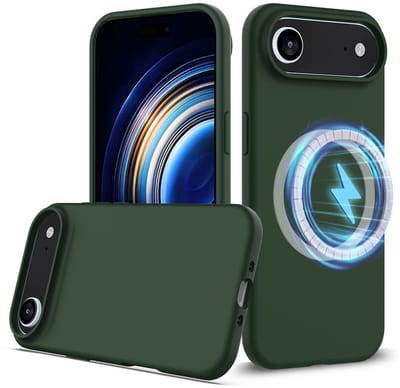 Coverup Hoesje - Geschikt voor iPhone Air Hoesje - Coverup Liquid Colour Back Cover - MagSafe Compatible - Groen