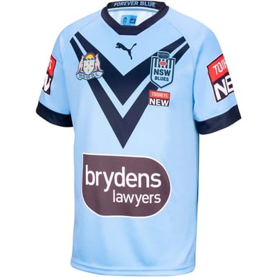 Puma NSW Blues Replica Jersey Korte Mouw Blauw Dames Rugby T-shirt 766223 01