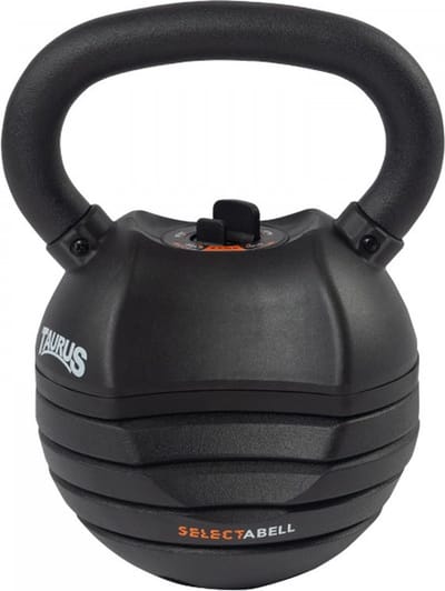Taurus Selectabell Kettlebell – 4.5kg t/m 13.5kg - Variable Kettlebell - Verstelbare Kettlebell – in 5 stappen verstelbaar