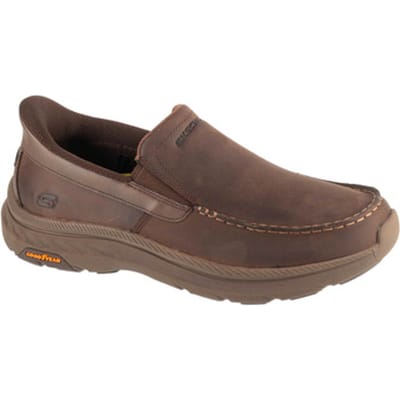 Skechers Slip-Ins: Pollard - Osgood, Mannen, Bruin, Sneakers, maat: 42,5