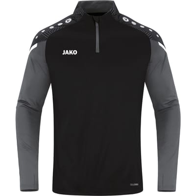 Jako - Ziptop Performance - Zwart Voetbalshirt Kids-128