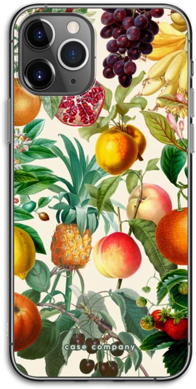 Case Company® - Hoesje geschikt voor iPhone 11 Pro hoesje - Classic Flora - Soft Cover Telefoonhoesje - Bescherming aan alle Kanten en Schermrand
