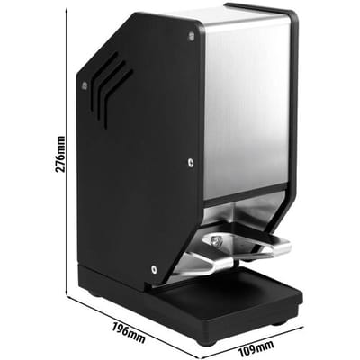 GGM Gastro Automatischer Kaffeetamper - Anpressdruck 25kg - Schwarz