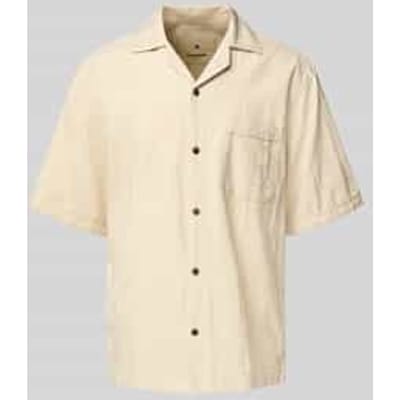JACK&JONES - JPRBLULUKE JACQUARD RESORT S/S SHIRT LN - Heren - Overhemden