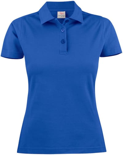 Printer Surf lady polo pique Blue XS