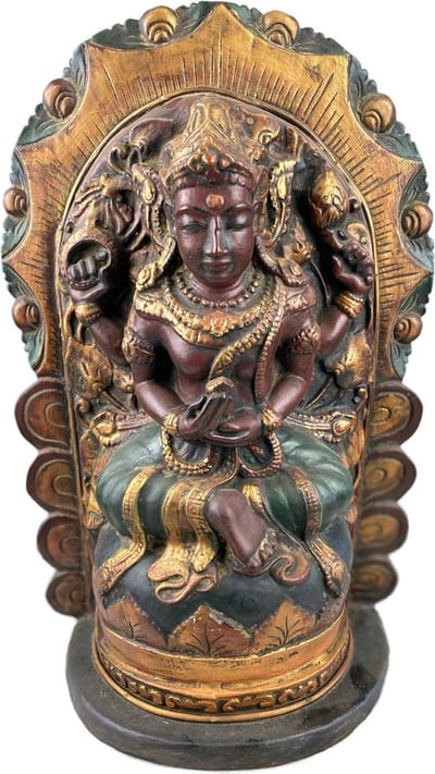 Buddha houten beeld / Buddha schilderij / houten schilderij / kunst schilderij / vintager style / Bali Indonesie schilderij