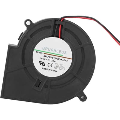 Draagbare BBQ Ventilator Luchtblazer voor Barbecue Picknick Kamperen Vuur Houtskoolstarter wit
