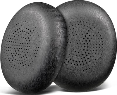 Vervangende Oorkussens voor Jabra Evolve2 30 Headset, Zachte Kunstlederen Earpads met Hoge Dichtheid en Comfortabele Schuimvulling