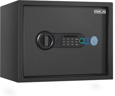 Biometrische Vingerafdruk Kluis - 1,2 Kubieke Voet, Wachtwoord Beveiliging voor Thuis en Kantoor
