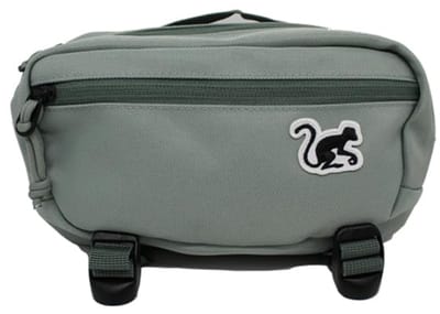 Crossbody heuptas - Hondentas - Unisex tas voor volwassenen - 1,5 liter - Gerecycled (saliegroen)