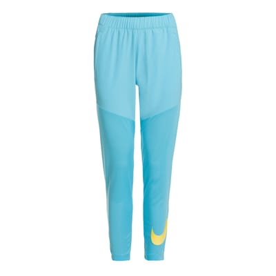 Nike Dri-Fit Swoosh Run Hardloopbroek Dames-Blauw,Grijs