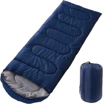Slaapzak voor volwassenen en kinderen - 4 seizoenen - camping - waterdicht - ademend - ultralicht met draagtas - zomer/winter - outdoor - reizen - trekking - comfortabele slaapervaring