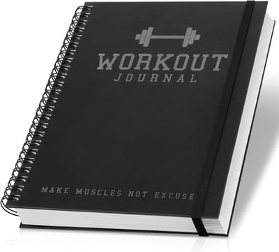 Fitness Dagboek Trainingslogboek voor Gewicht en Voortgang bijhouden Home Gym