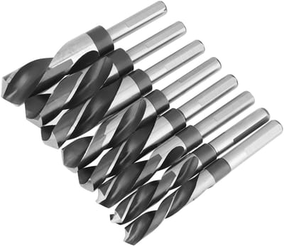 Set van 8 HSS Spiral Boorbits voor Houtbewerking - Geschikt voor Timmerman, Bouwer en Electriciën met Duurzame Verpakking