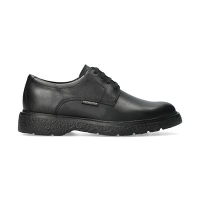 Mephisto Eddy - heren veterschoen - Zwart - maat 39 (EU) 6 (UK)