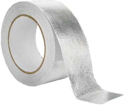 Zelfklevende Aluminium Tape 20M x 50MM voor Isolatie, Reparatie en Afplakken - Warmtebestendig en Duurzaam