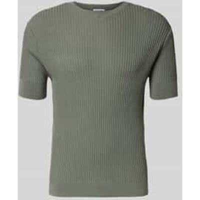 slim fit T-shirt met viscosegehalte