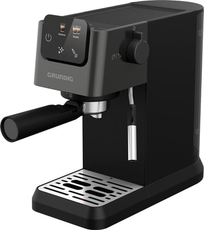 Espressomachine met melkopschuimer - Koffiezetapparaat - Barista koffie thuis - Semi-automatische bediening - 1.1 Liter tank - Zwart
