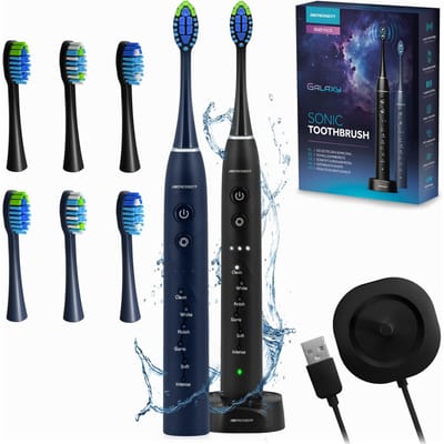 Berdsen Galaxy Duo sonische tandenborstel set van 2
