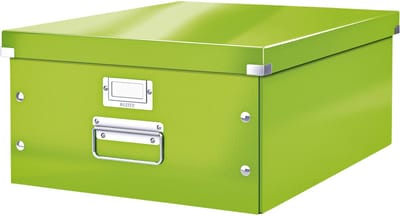 Opbergbox leitz wow click store 369x200x482mm gn | 6 stuks