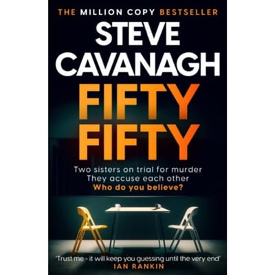 Fifty Fifty by Steve Cavanagh Paperback Boek 9781035415052