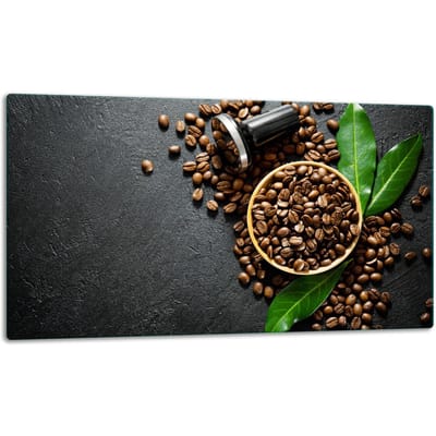 TMK ArtDeko - Glazen Snijplank - 52x30cm - Inductiekookplaten Bescherming - Levendige Kleuren