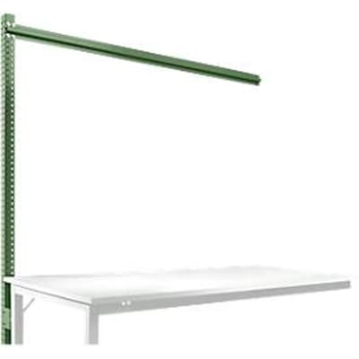 Opbouwframe voor aanbouwtafel STANDAARD werktafel-/werkbanksysteem UNIVERSAL/PROFI, 1750 mm, resedagroen