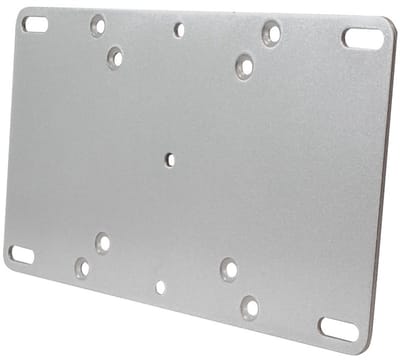 VESA-adapter VESA 75 en VESA 100 (beugel) naar VESA 200/100 (scherm) / grijs