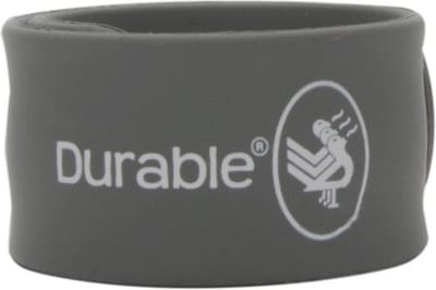 Klaparmband 21cm 2 stuks Kleur : Grijs